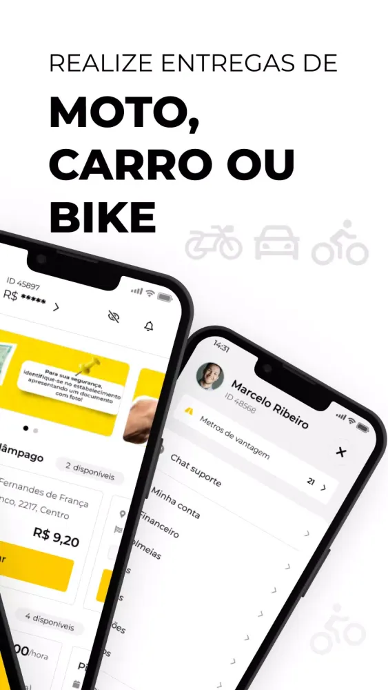 Capturas de pantalla de Bee Delivery