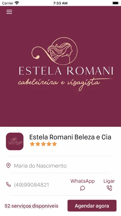 Estela Romani Beleza e Cia應用截圖
