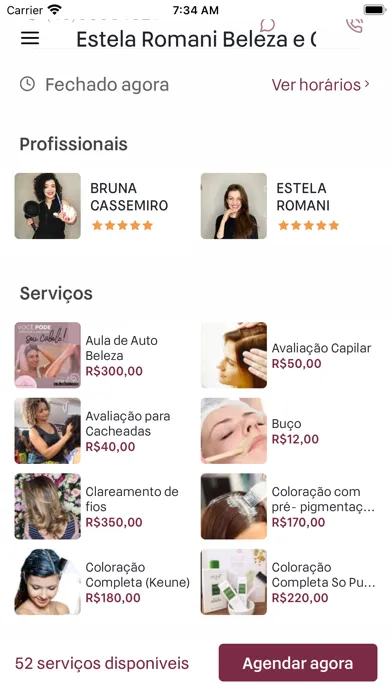 Estela Romani Beleza e Cia應用截圖