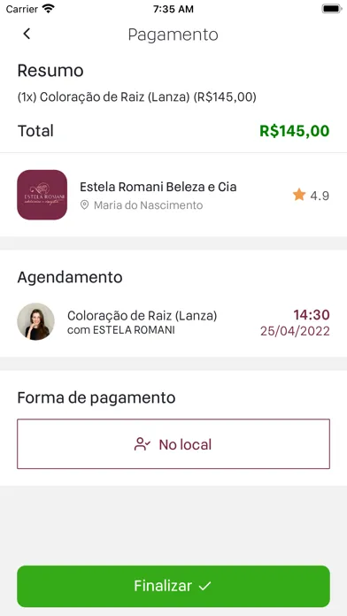 Estela Romani Beleza e Cia應用截圖