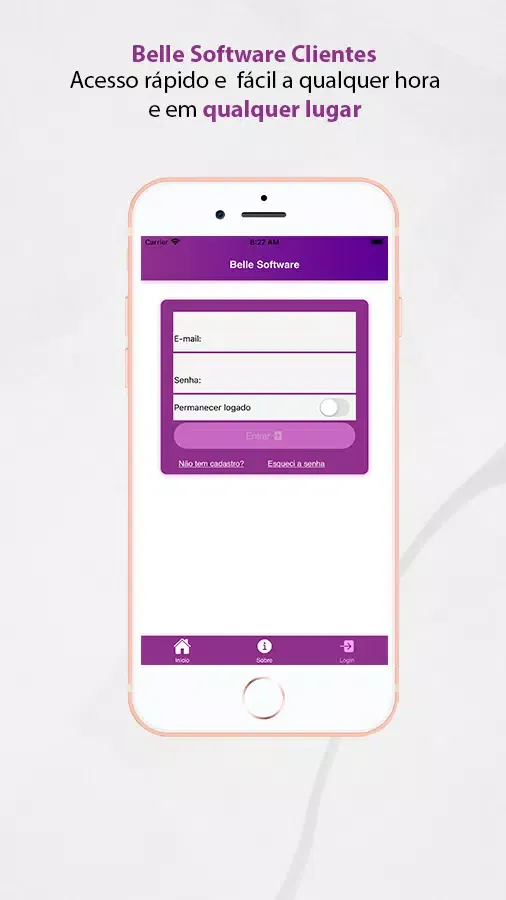 Belle Software Clientes Screenshots
