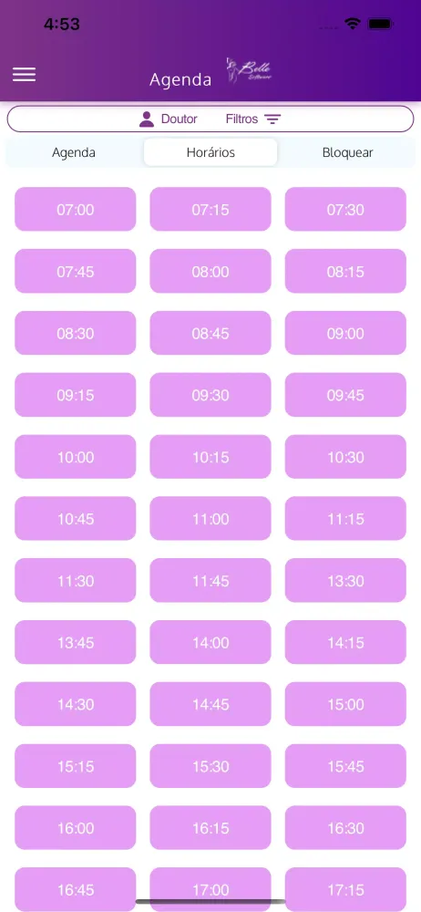 Belle Software Screenshots