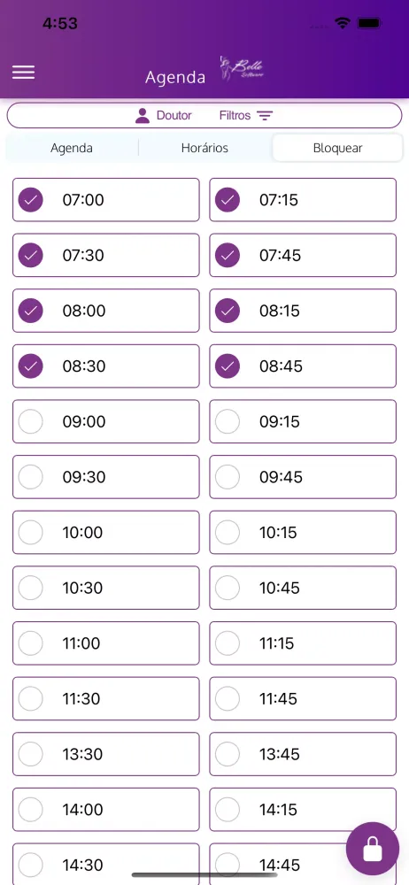 Belle Software Screenshots