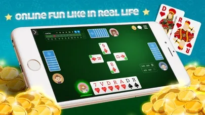 Zrzuty ekranu Belote - Jeu de Cartes
