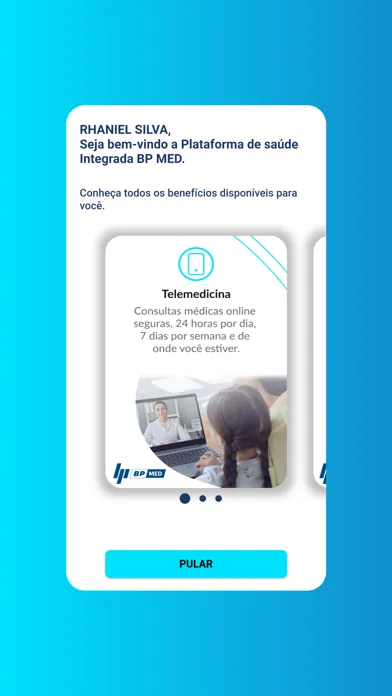 ภาพหน้าจอของ BP MED