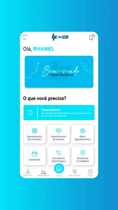 ภาพหน้าจอของ BP MED