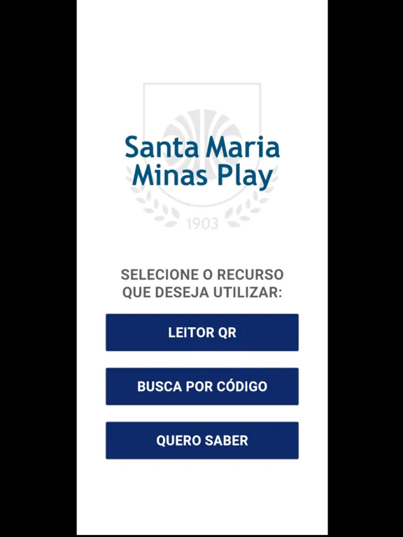 Santa Maria Minas Play iPad 应用截图