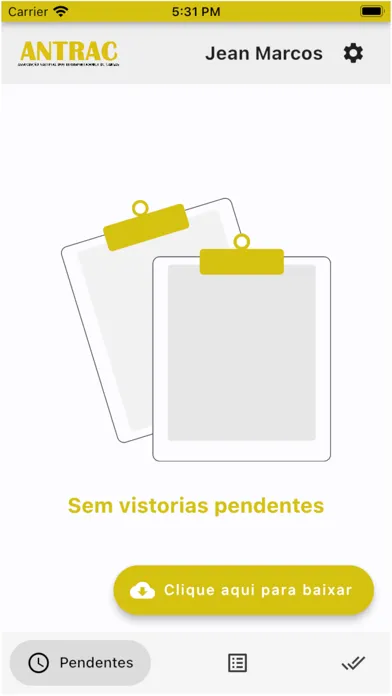 Capturas de pantalla de Vistoria ANTRAC