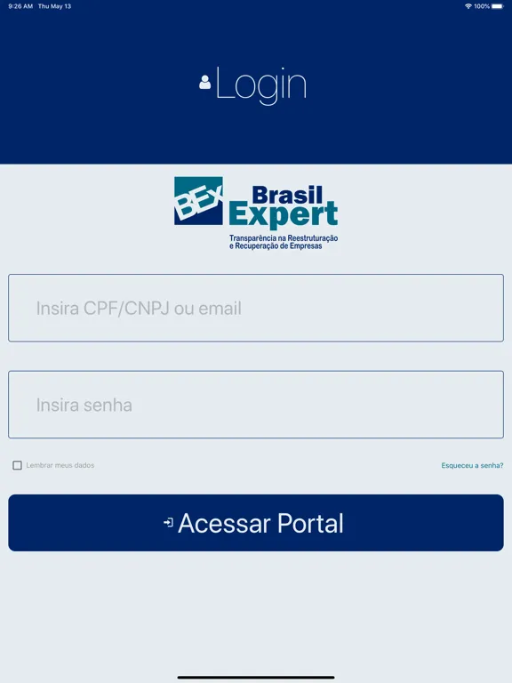 BEx - Assembleia Virtual iPad  Ekran Görüntüleri