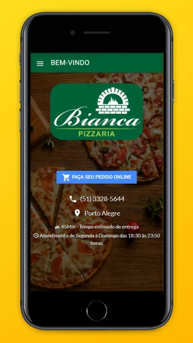 Tangkapan layar Bianca Pizzaria