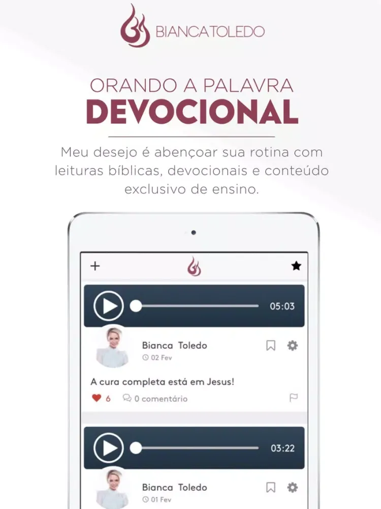 Capturas de pantalla de Bianca Toledo Oficial iPad 