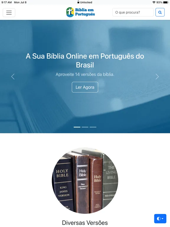 Bíblia Em Português BR iPad  Screenshots
