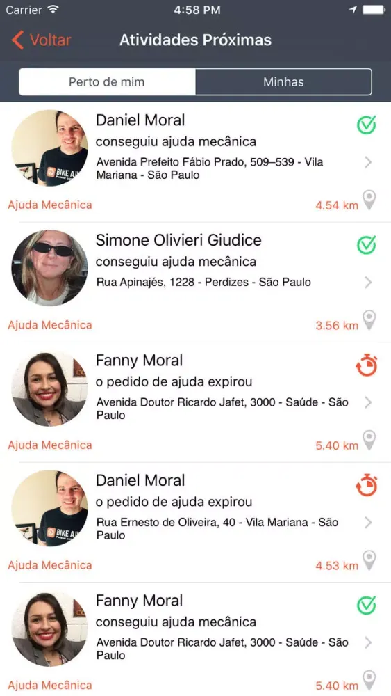 Bike Ajuda Screenshots