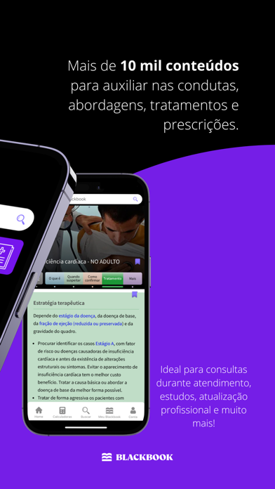 Screenshot di Blackbook: Decisões Clínicas