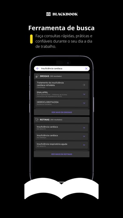 Screenshot di Blackbook: Decisões Clínicas