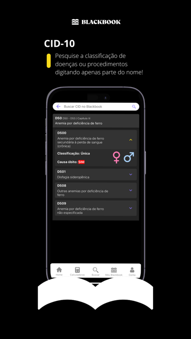 Screenshot di Blackbook: Decisões Clínicas