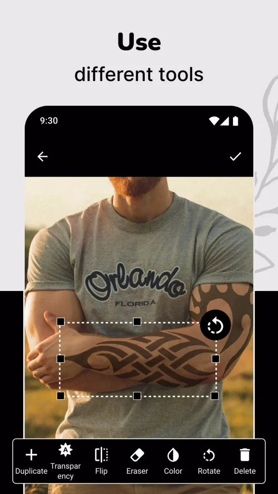 Tattoo Simulator Tattoo Maker स्क्रीनशॉट