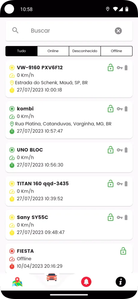 Bloc Rastreadores Screenshots