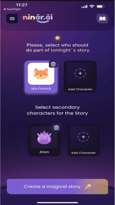 ภาพหน้าจอของ Ninar.AI
