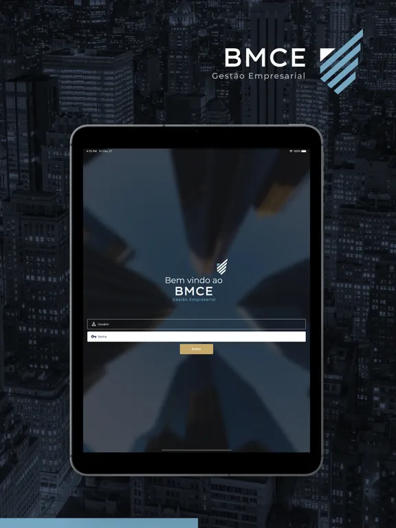 Tangkapan layar BMCE iPad 