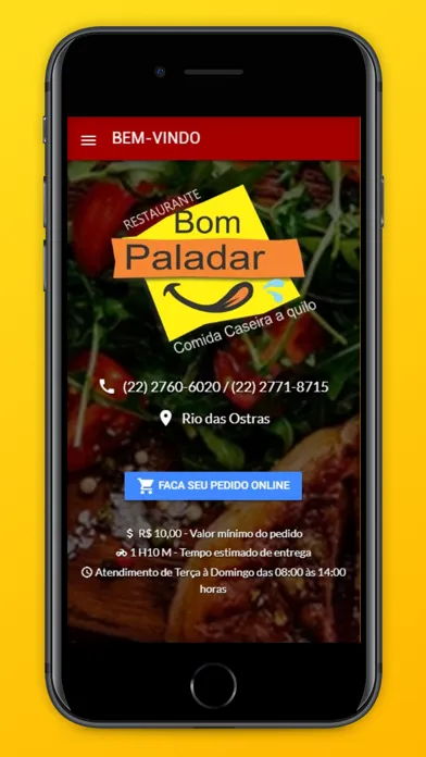 Zrzuty ekranu Restaurante Bom Paladar