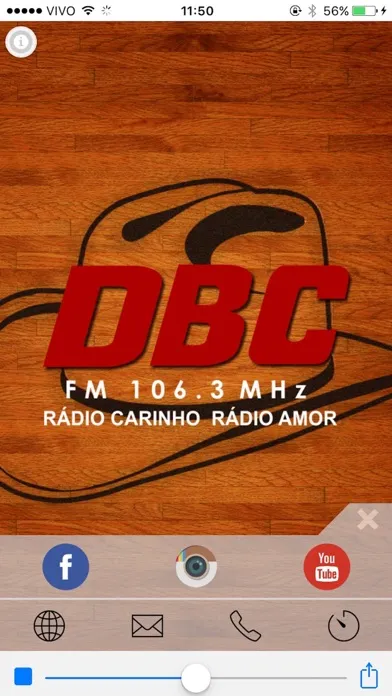 Radio DBC FM | São Carlos | Brasil Screenshots