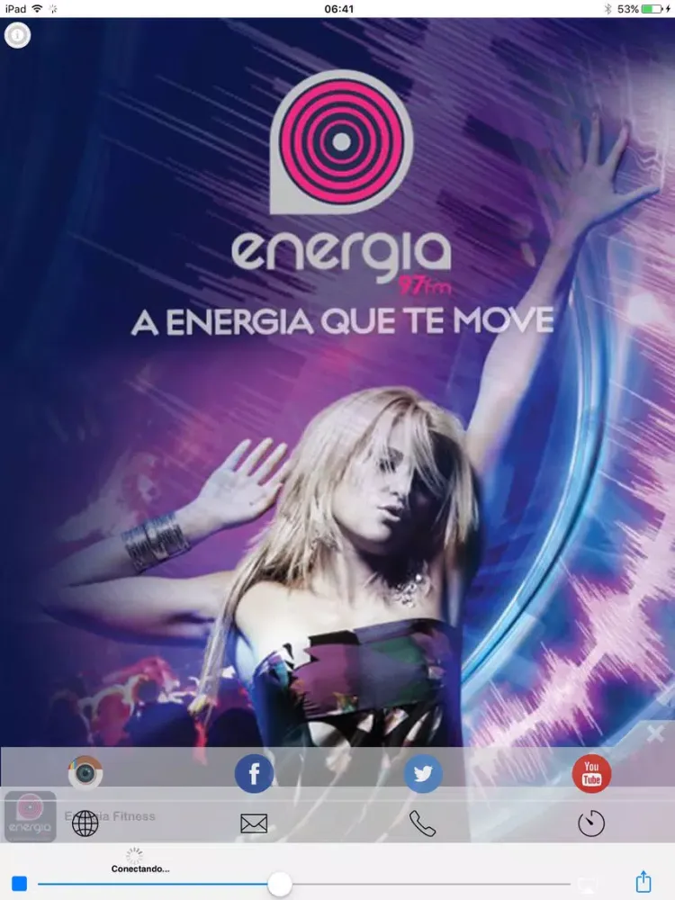 Energia 97 FM | São Paulo | Brasil iPad  Ekran Görüntüleri