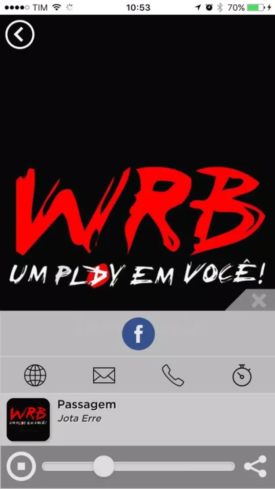 WRB – A rádio que toca Você स्क्रीनशॉट