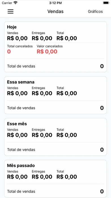 Captures d'écran de Bora Delivery para Empresas