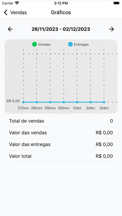 Captures d'écran de Bora Delivery para Empresas