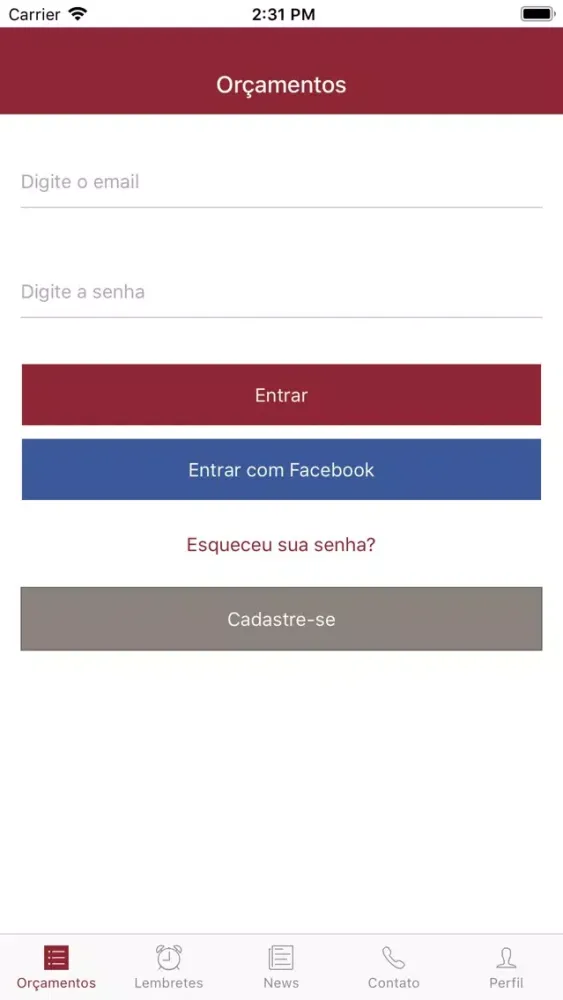Capturas de tela do Botica Moby