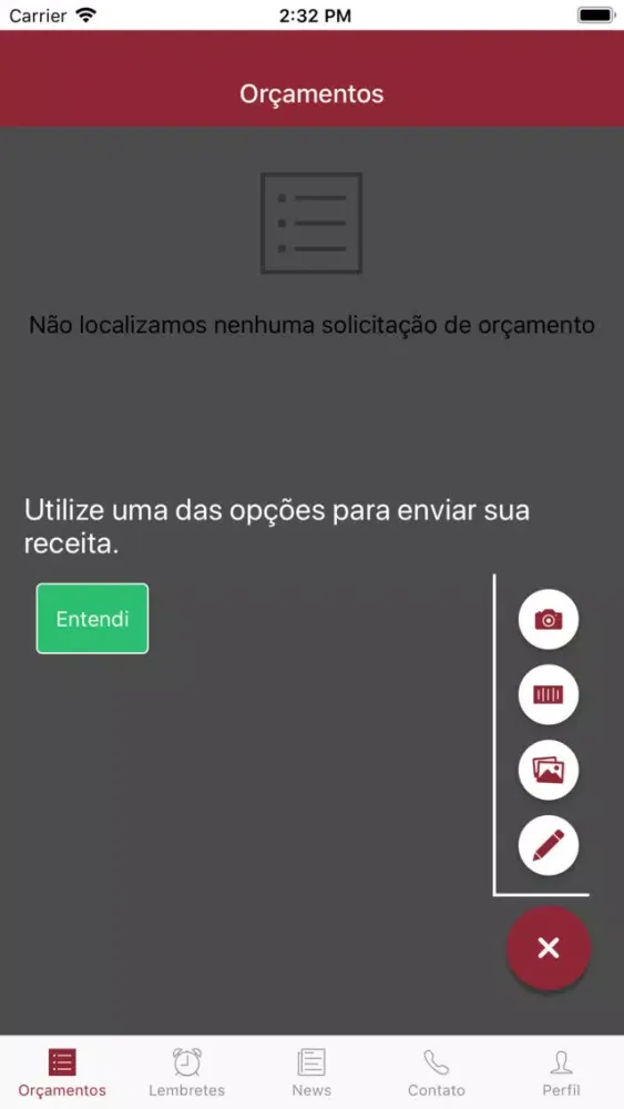 Capturas de tela do Botica Moby