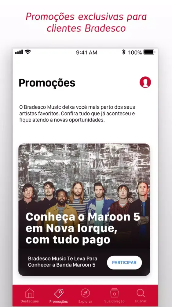 Bradesco Music 스크린샷