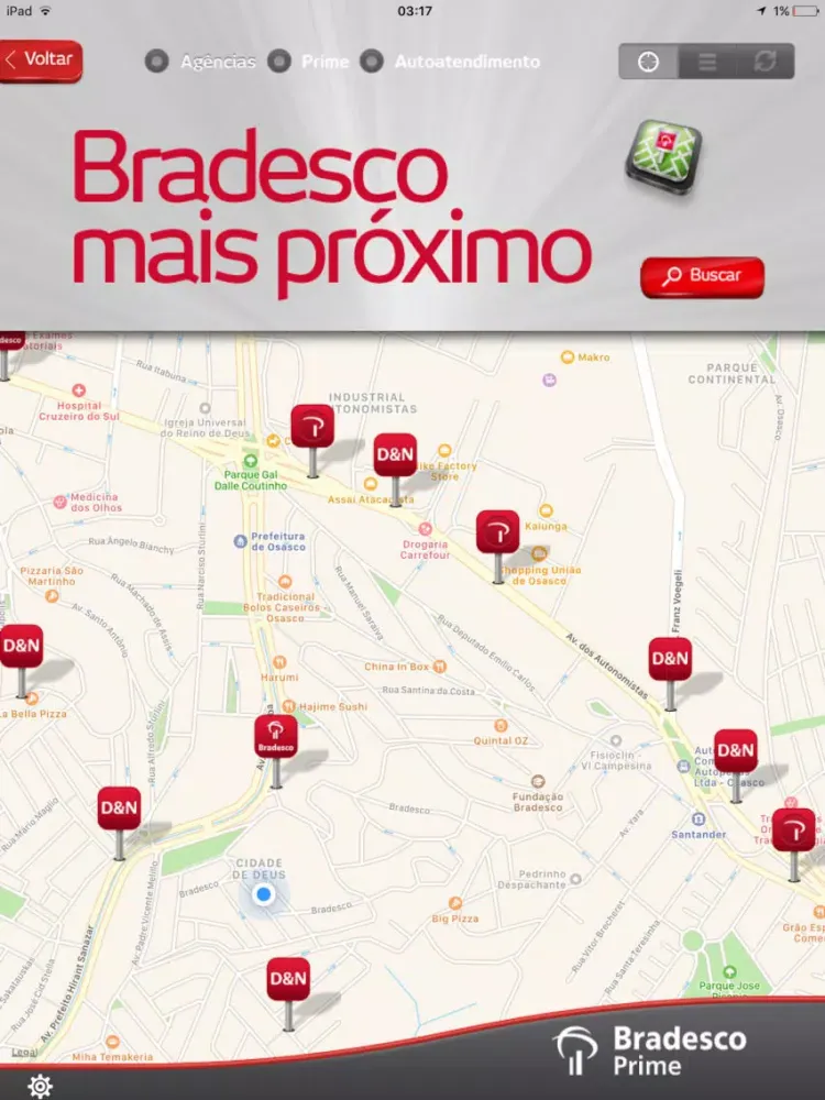 Bradesco Prime iPad  Screenshots
