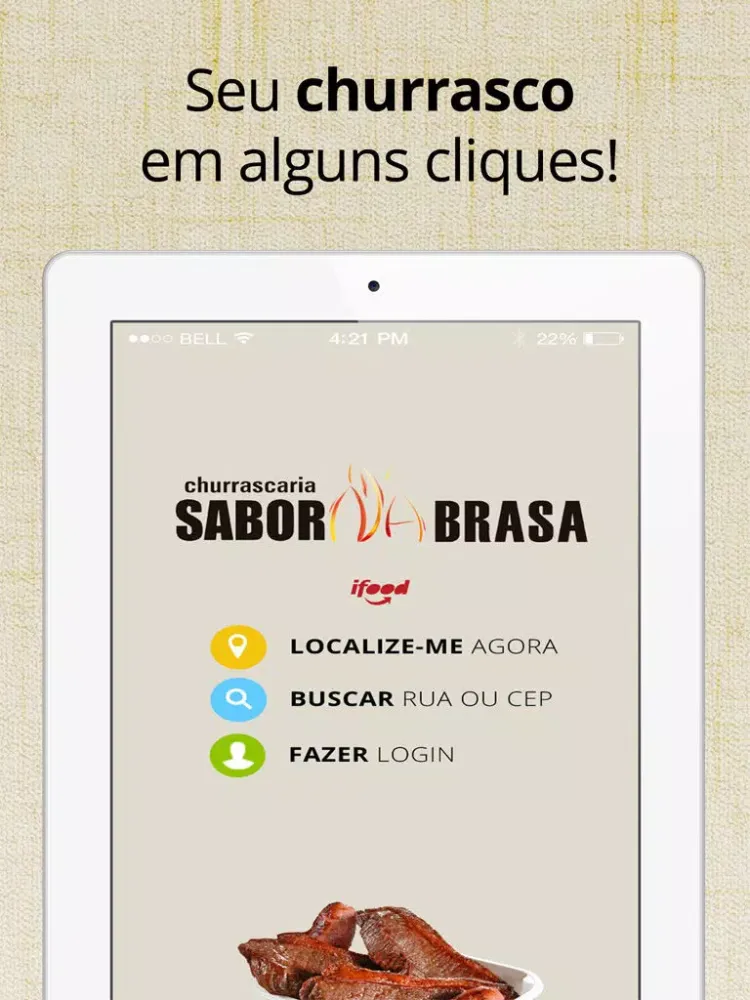 Sabor na Brasa iPad  Screenshots