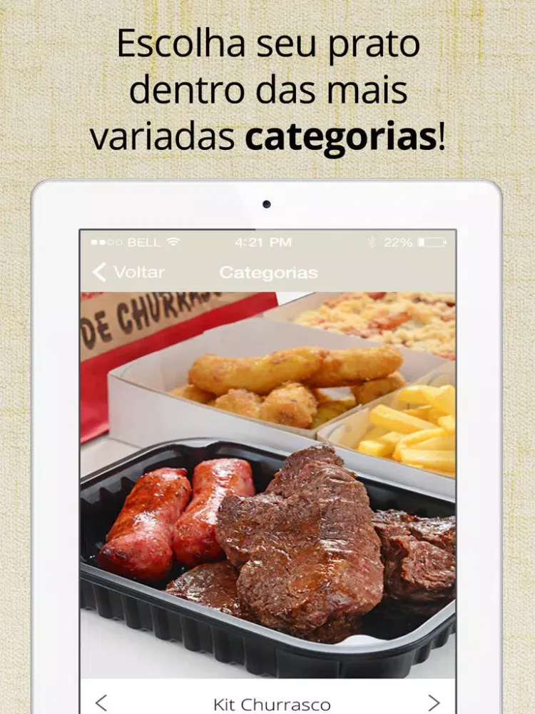 Sabor na Brasa iPad  Screenshots