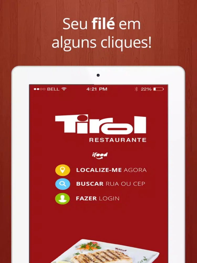 Tirol Delivery iPad  스크린샷
