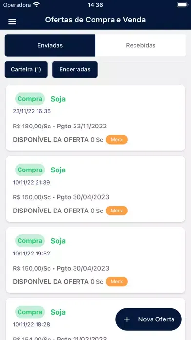 Merx Carbon سکرین شاٹس