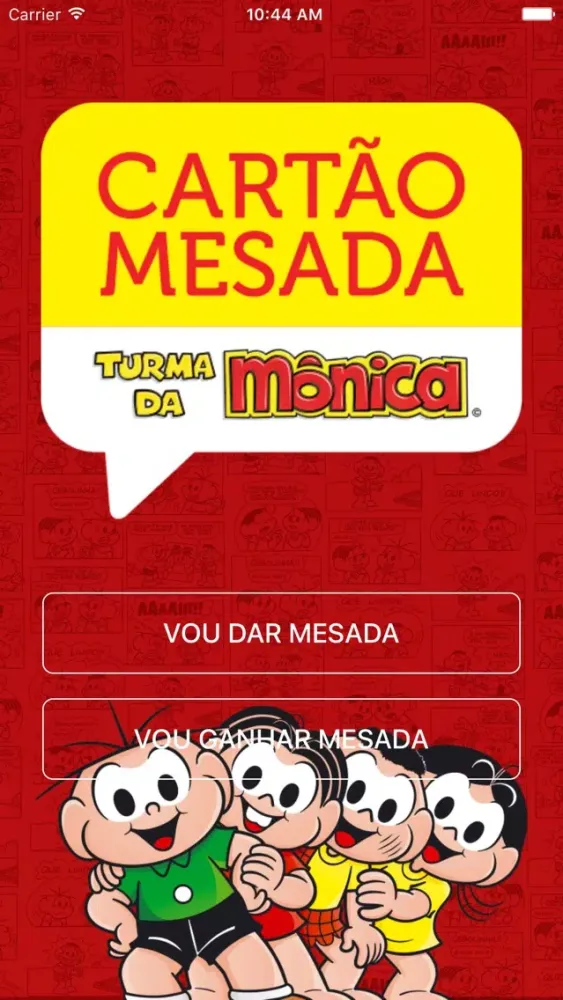 Captures d'écran de Cartão Mesada Turma da Mônica