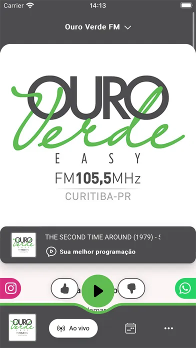 Ouro Verde FM Curitiba स्क्रीनशॉट