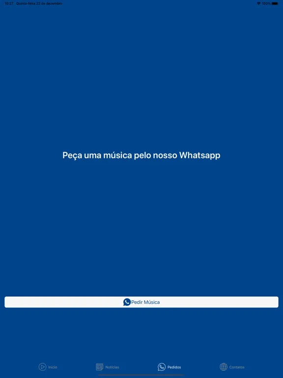 Rádio É Clube FM iPad 应用截图
