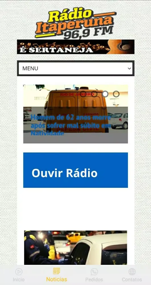 Rádio Itaperuna 96 FM Screenshots