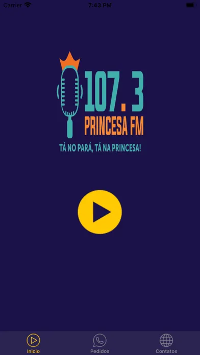 Скриншоты Rádio Princesa FM 107.3 MHZ