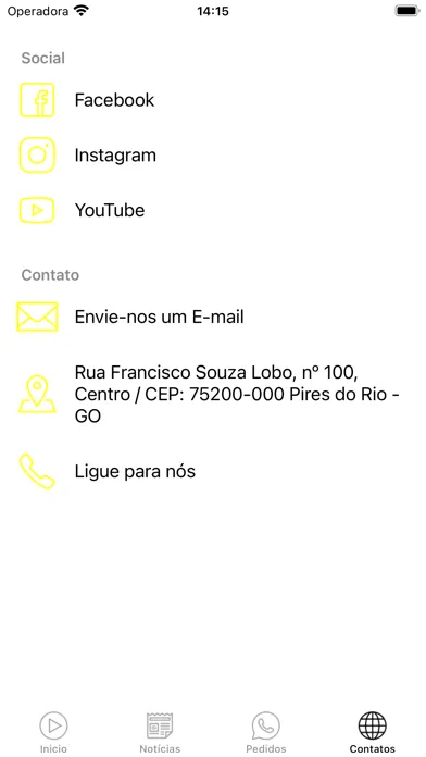 Ảnh chụp màn hình của Rio FM 92,1 Pires do Rio