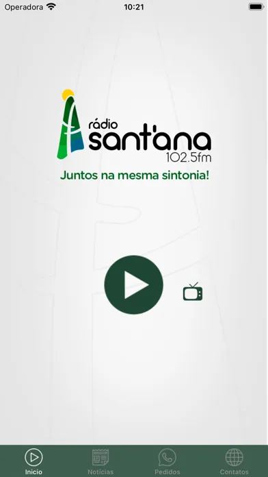 Zrzuty ekranu Sant'ana FM 102,5