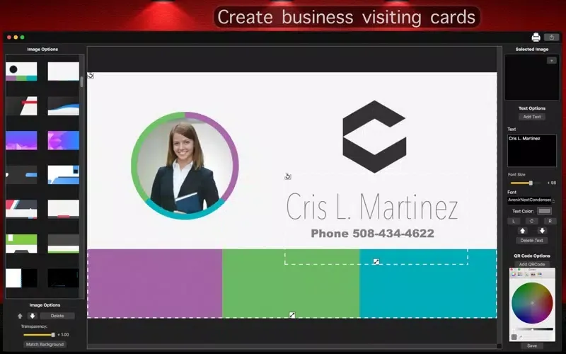 Captures d'écran de InstaCards - Business Card