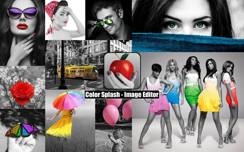 Capturas de tela do Color Splash - Image Editor