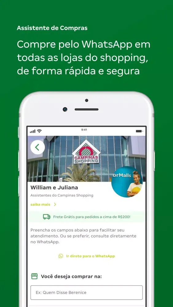 Tangkapan layar Campinas Shopping - brMalls