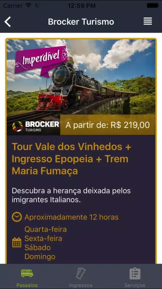 Brocker Turismo - Serra Gaúcha Ekran Görüntüleri