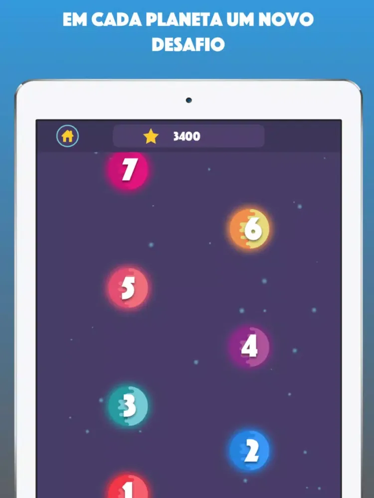 ภาพหน้าจอของ Space Chain iPad 